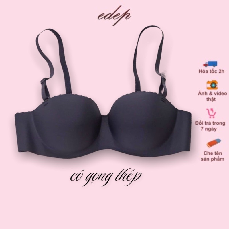 Áo ngực áo lót  Su Trơn Có Gọng thép cúp ngang chính hãng 139