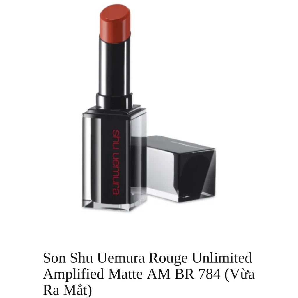 Son Shu Uemura Rouge Unlimited Amplified – Son Shu màu 144, 163, 550, 570, 784, 785