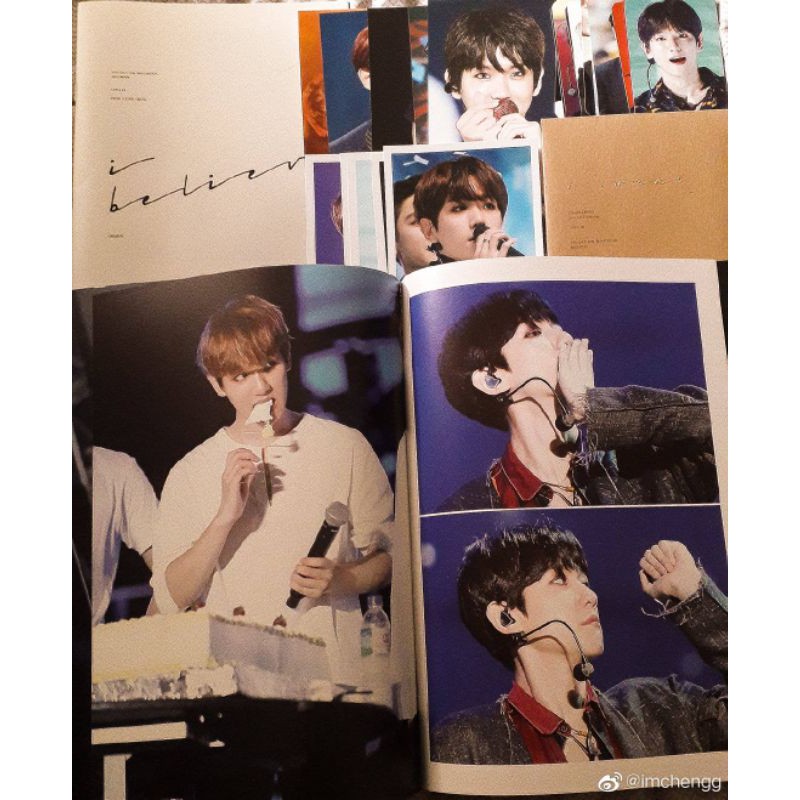 Photobook album ảnh I SWEAR BAEKHYUN EXO sưu tầm