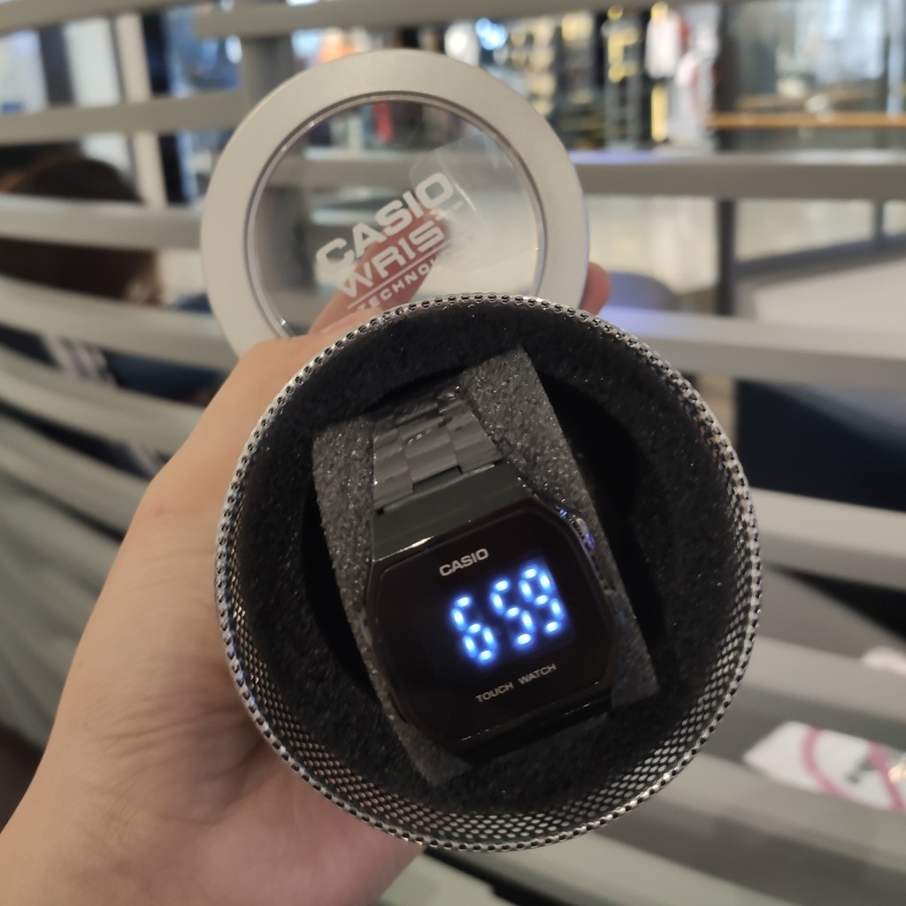 [ảnh thật] Đồng hồ nam nữ điện tử Casio A168 màn hình full led cảm ứng , thời trang-full box thiếc chính hãng | BigBuy360 - bigbuy360.vn