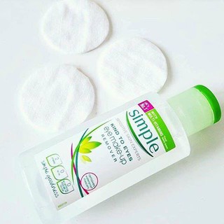 Nước tẩy trang Simple Micellar Cleansing Water 200ml