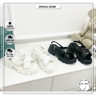 👠👟 Sandal prada quai chéo độn đế kèm hộp ⚡