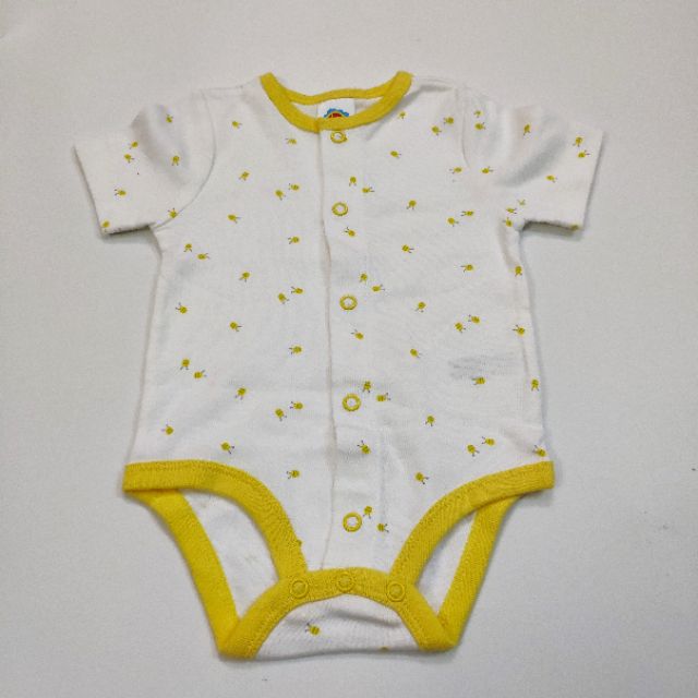 Bodysuit chip cotton cúc giữa hãng Mini Car TQXK