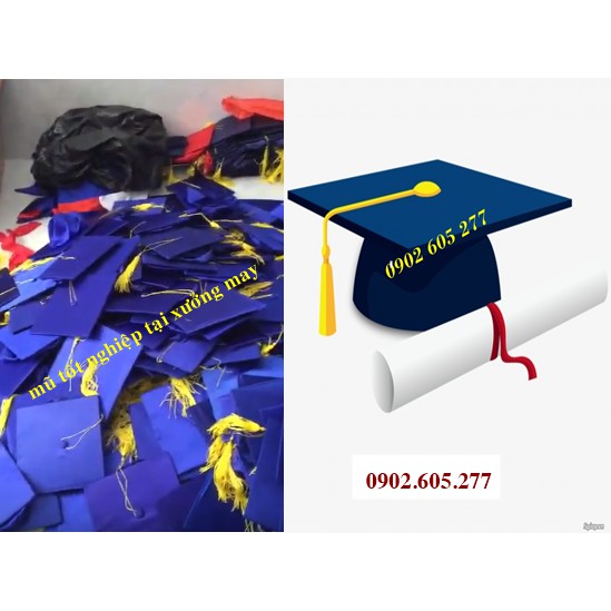 Nón tốt nghiệp mầm non có sẵn