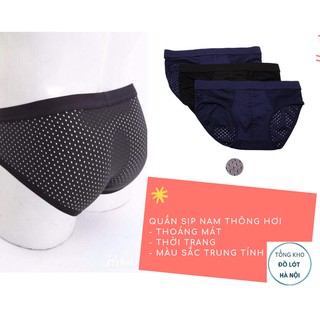Set 3 quần sịp nam thông hơi