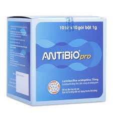 ANTIBIO PRO giúp cân bằng hệ vi sinh đường ruột 1G HỘP 100 TÚI CN44