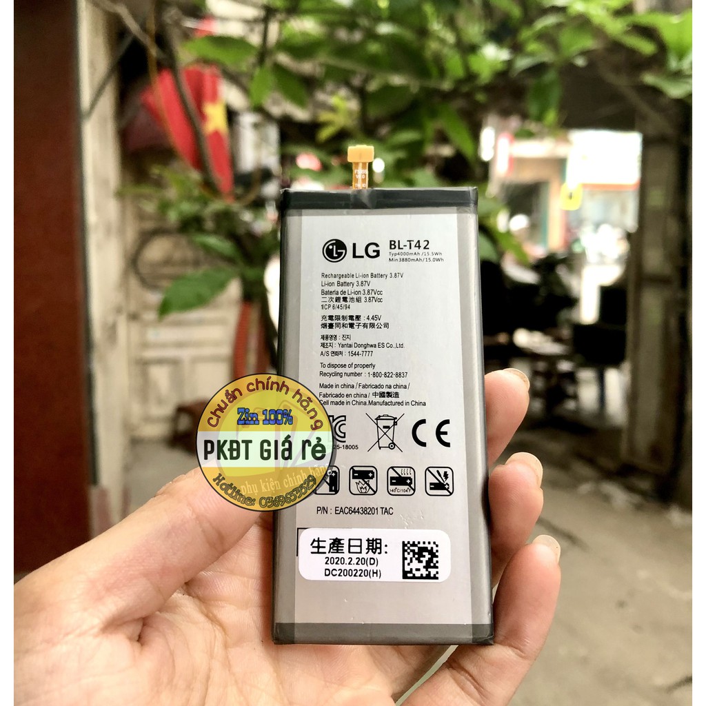 Pin LG V50 ThinQ/ LG V50s ThinQ/ LG G8x ThinQ, BL-T42, Dung lượng 4000mAh, Tặng kèm cáp Type C