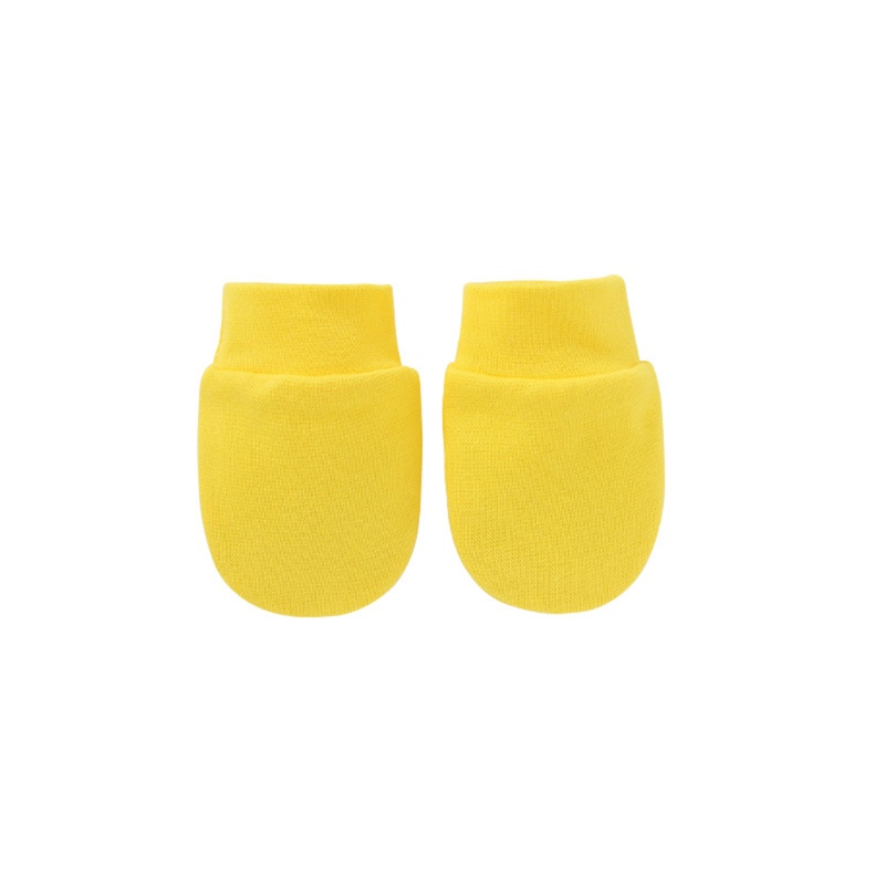 Găng Tay Cotton Mềm Mại Chống Trầy Xước Cho Bé Sơ Sinh