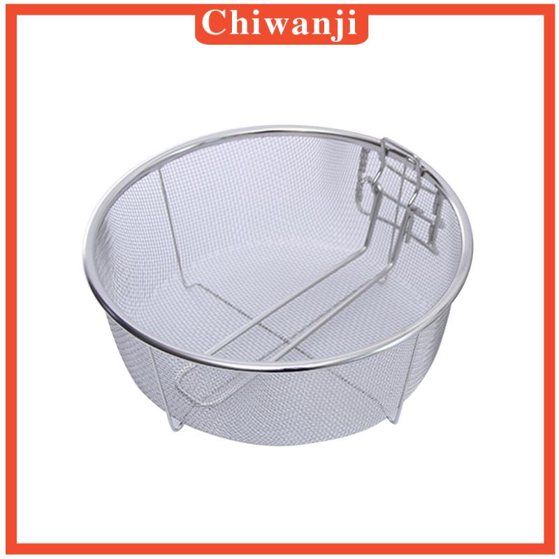 Rổ Inox Vuông 20cmx20cm Đựng Khoai Tây Chiên