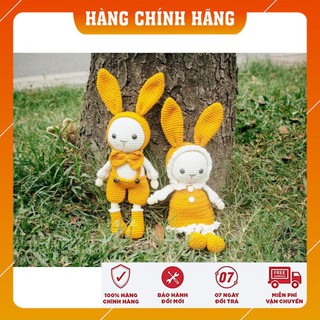 [Chinh Hang] [Xả Hàng] Set thỏ Titi Mimi vàng đất