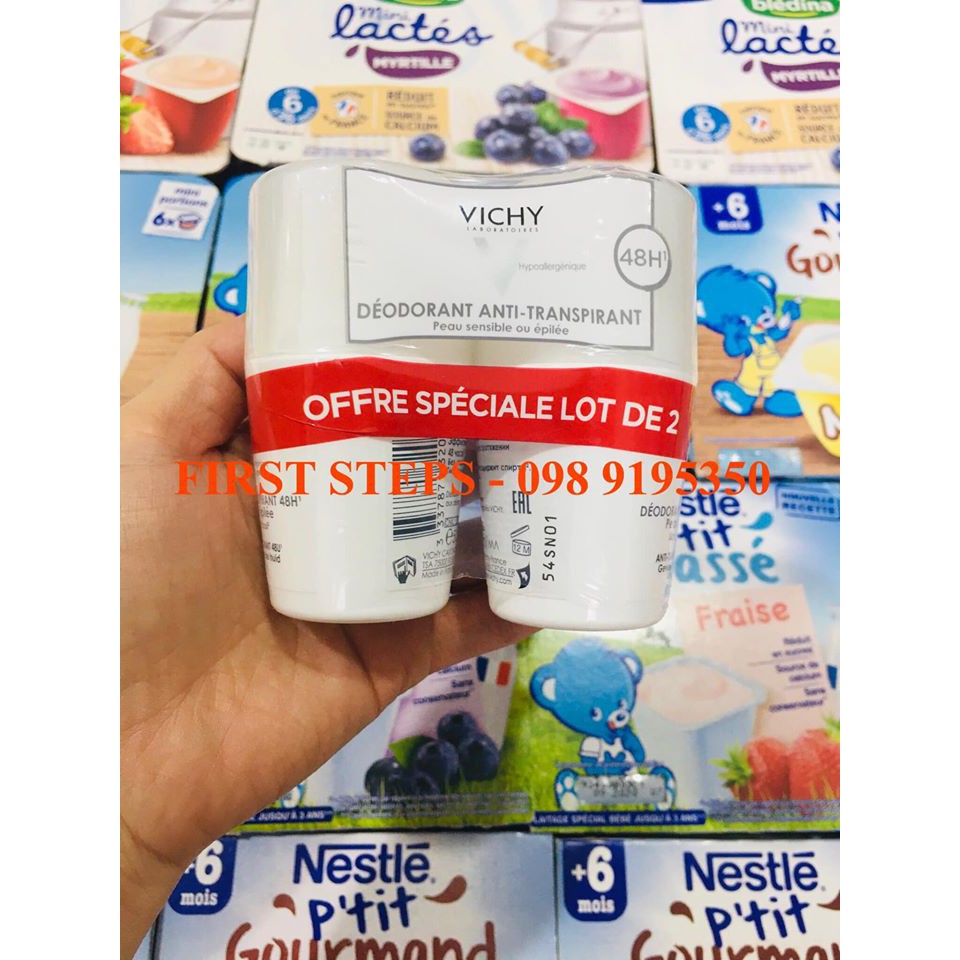 LĂN KHỬ MÙI VICHY