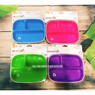 Khay đĩa chia ngăn chống trượt Munchkin