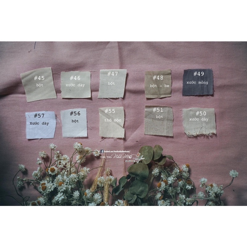 Set vải nhỏ 5 miếng 5 màu chọn tự do | BigBuy360 - bigbuy360.vn