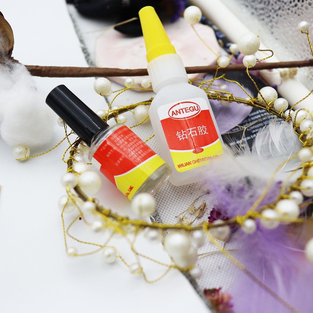 Keo bê tông đính đá dán móng giả Waloc siêu chắc nail Jeliva Chính Hãng