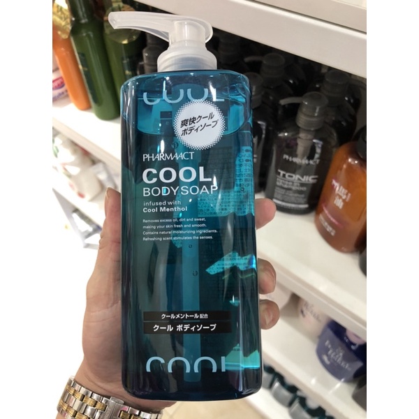 Sữa Tắm Nam Cool Body Soap PHARMAACT NHẬT 600ml