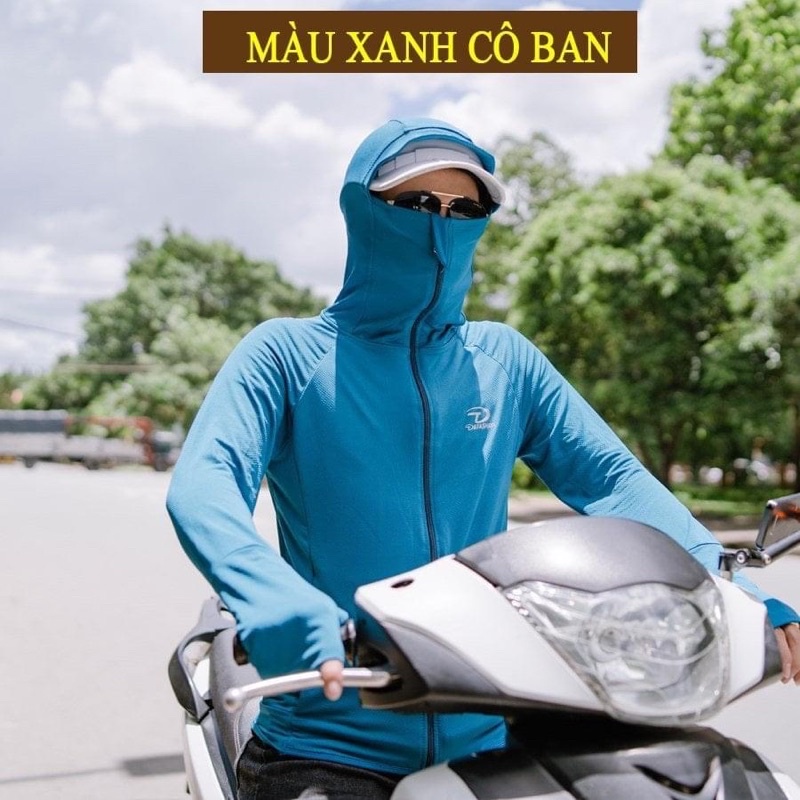 Áo Khoác Chống Nắng Nam Đi Nắng Vải Thun Lạnh Thông Hơi Cao Cấp