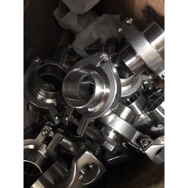 Đai kẹp inox Vi sinh DN15-dn150