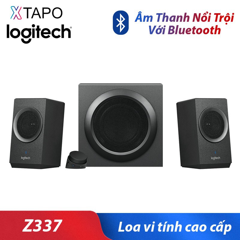 Loa vi tính cao cấp LOGITECH Z337 (2.1) Bluetooth - Hàng Chính Hãng