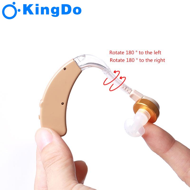 Máy Trợ Thính Pin Sạc Đeo Sau Tai