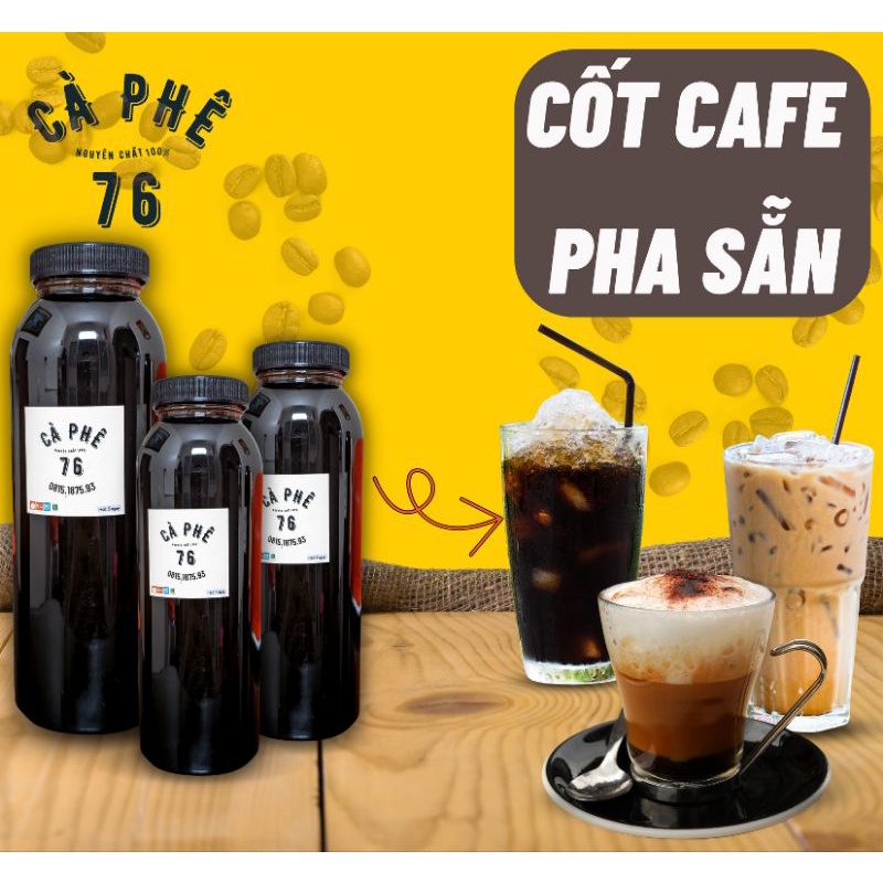 Cà phê pha sẵn 100% nguyên chất,thơm ngon,nồng nàn