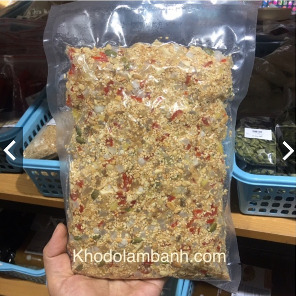Set nhân thập cẩm ít ngọt cắt sẵn làm 10 bánh 150g