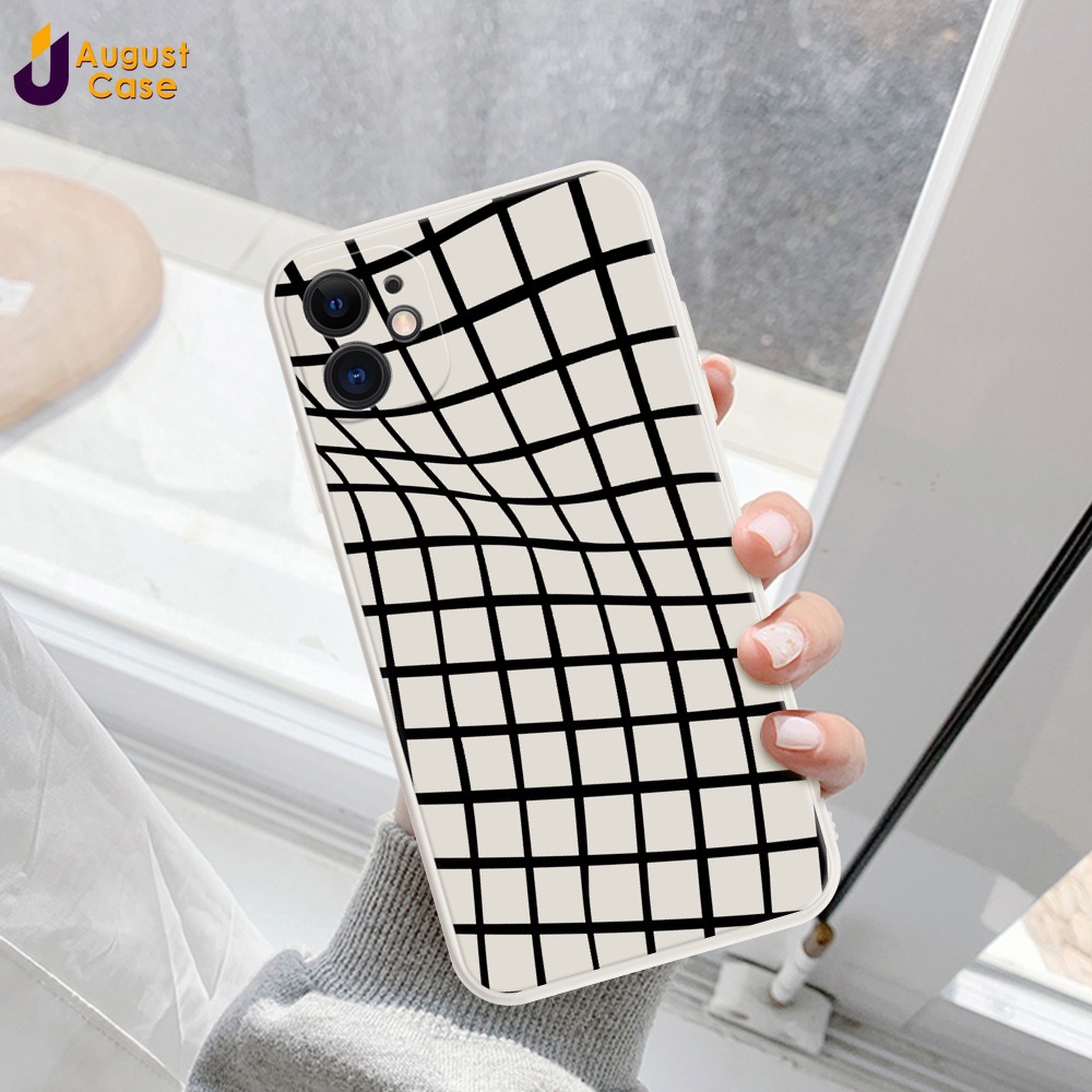 Ốp Điện Thoại Mềm Kẻ Sọc Đen Trắng Cho Realme 8i 8 Pro 6 Pro 5 Pro 7 Pro 5 5i 5s 6i 6 7 8 Q V13 Narzo 30 OPPO Reno Find X2 X3 Pro
