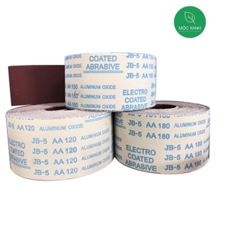 Giấy ráp vải đủ sổ ( lẻ 1m)