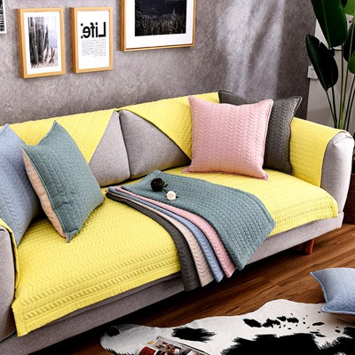 [Có sẵn] Thảm trang trí sofa, thảm đa năng, 100% cotton