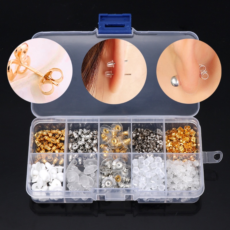 1 Bộ Nút Bịt Tai Bằng Kim Loại An Toàn