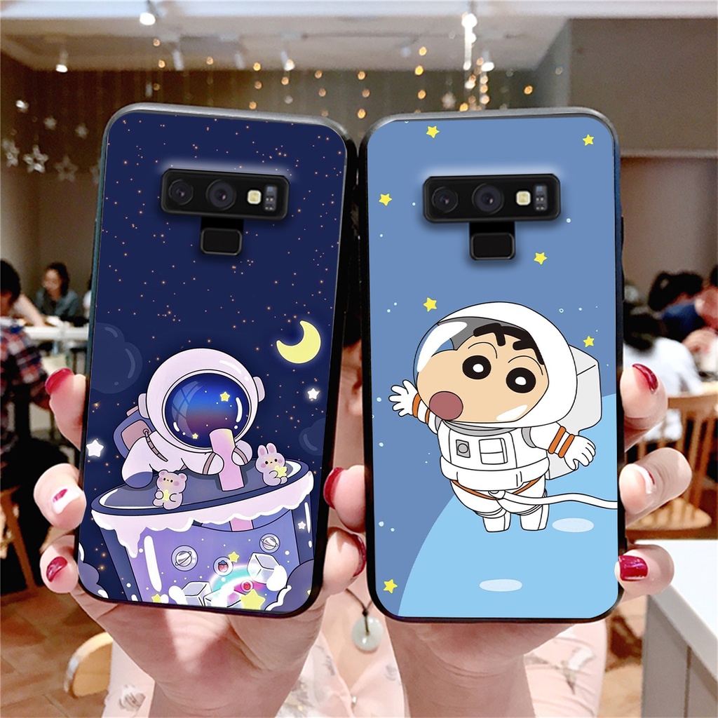 Ốp lưng Samsung Note 8 - Samsung Note 9 mẫu phi hành gia vũ trụ cute đáng yêu