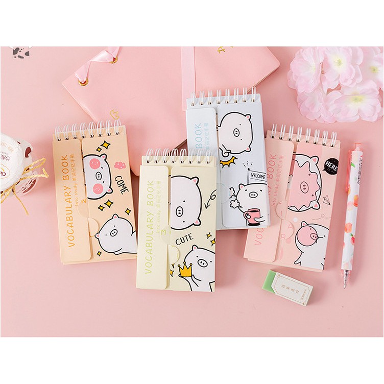 Sổ tay ghi chú dạng đứng hoạt hình mới