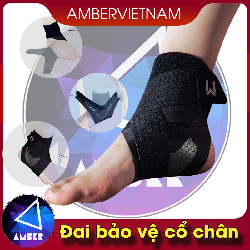 Đai Bảo Vệ Cổ Chân Có Dây Cuốn Trợ Lực (1 Đôi)