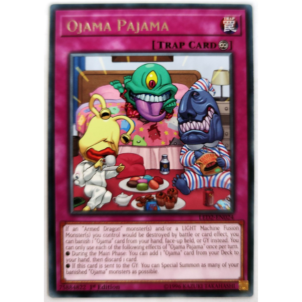 [Thẻ Yugioh] Ojama Pajama |EN+JP| Rare / Common (GX)