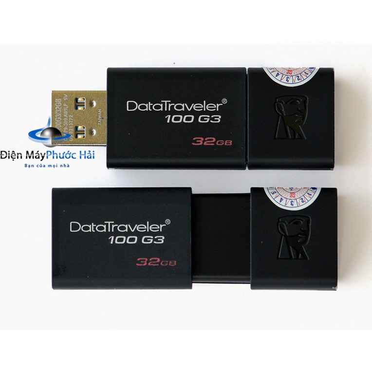 USB 32G 3.0 Kingston DT100G3 - Combo 2 cái FPT nhập khẩu | BigBuy360 - bigbuy360.vn