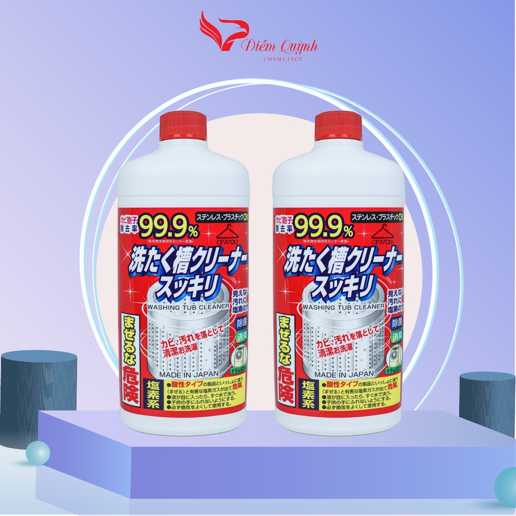 Nước tẩy lồng giặt Rocket Soap 550ml Nhật Bản