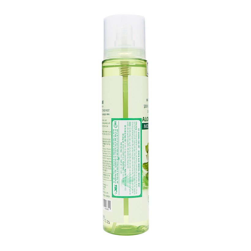 Xịt khoáng cao cấp Benew Aloe Mineral Moisture Mist 150ml