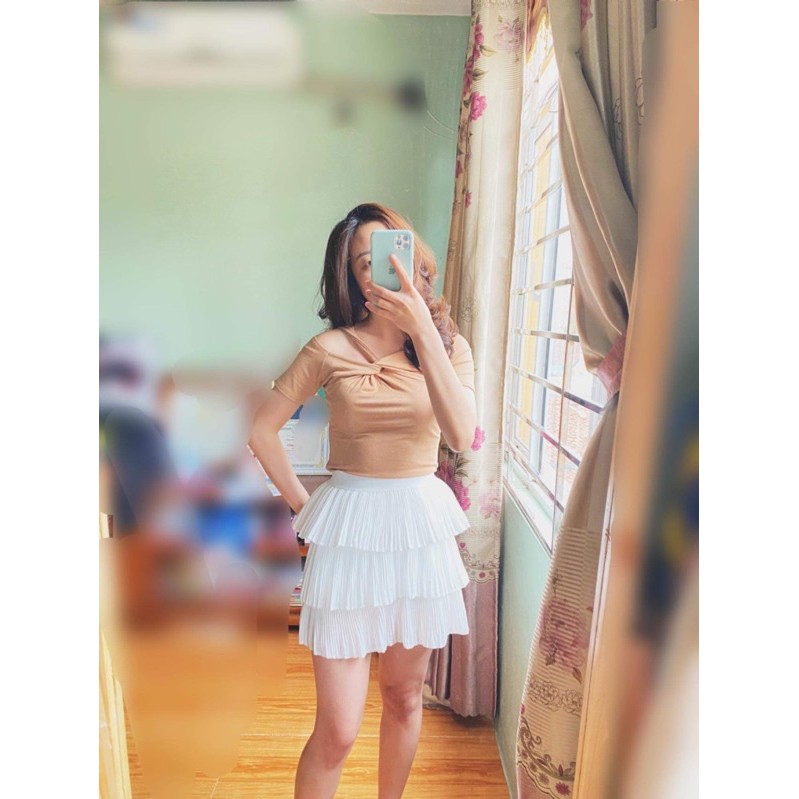Chân váy 3 tầng ngắn voan xoè siêu xinh xắn | BigBuy360 - bigbuy360.vn