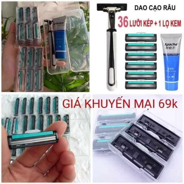 Bộ dao cạo râu 36 lưỡi