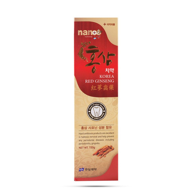 Kem Đánh Răng Hồng Sâm Nano Hàn Quốc
