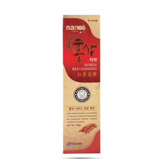 Kem Đánh Răng Nhân Sâm Hàn Quốc - Bảo vệ răng, sạch miệng, thơm mùi sâm