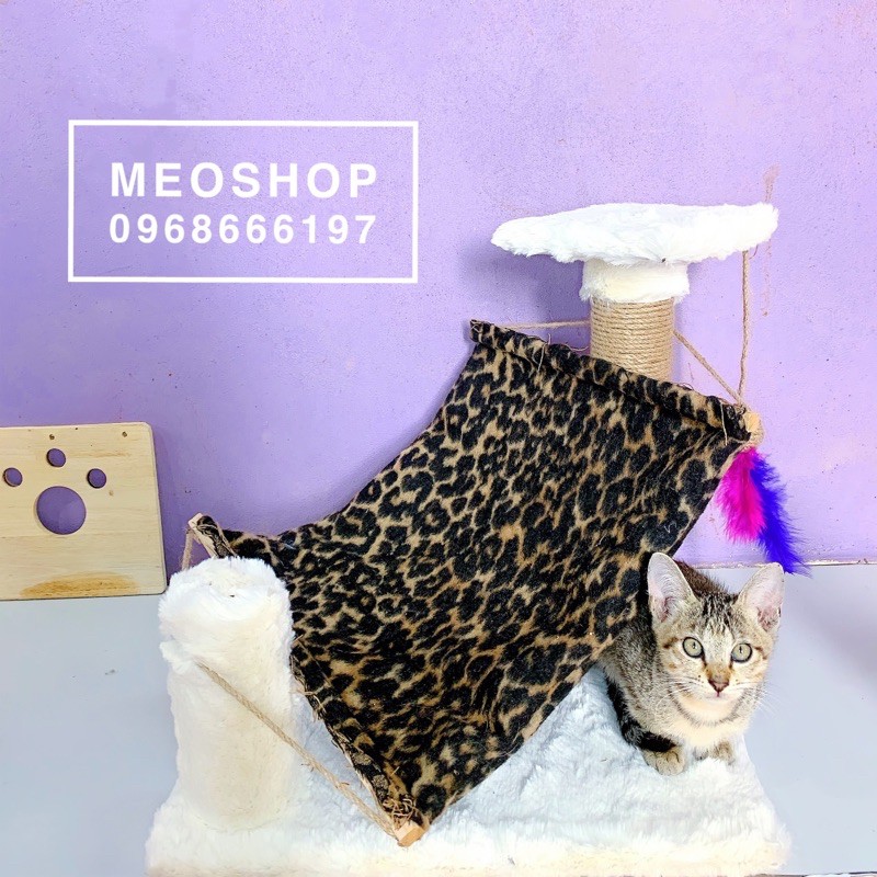 [ CATTREE VIỆT NAM ] Trụ Cào Móng Kèm Võng 😻 FREESHIP 😻 Inbox Shop để được giảm giá