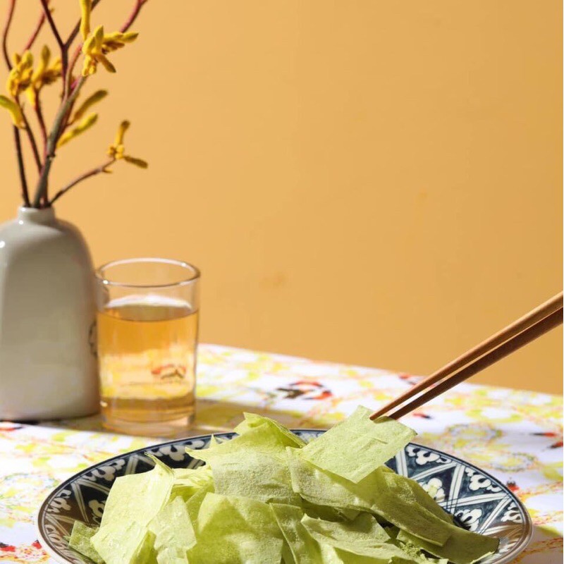 Bánh tráng trà xanh  ABI - Hàng chính hãng ABI SNACK