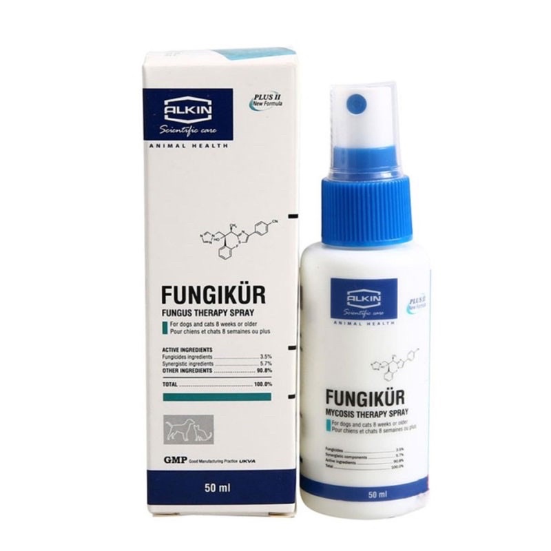 Thuốc xịt Nấm Chó Mèo Akin Fungikur 50ml chính hãng công ty