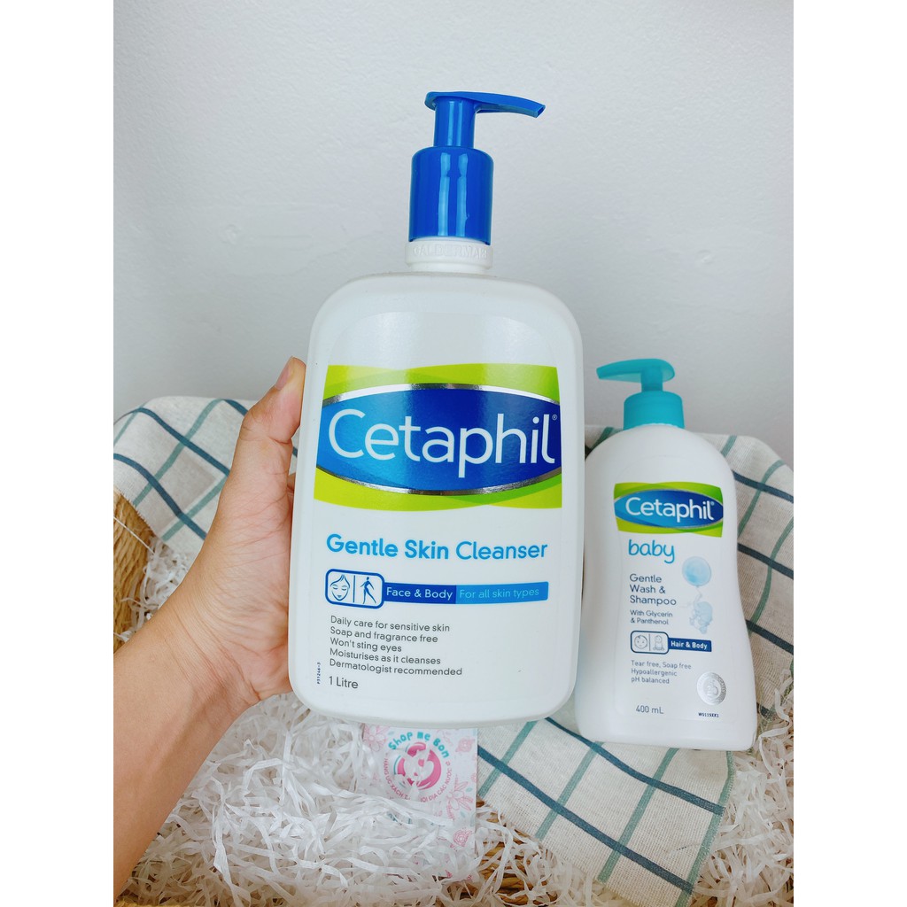 Sữa tắm gội 2in1 cho bé Cetaphil Gentle Baby Wash &amp; Shampoo 400ml