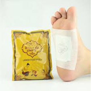 Combo 10 miếng dán thải độc chân lana foot thái