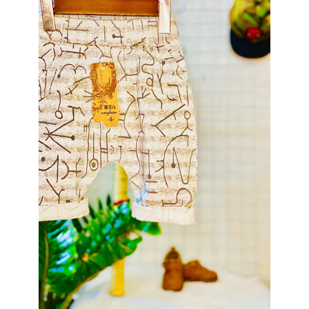 Quần ngố bé trai size 15-24kg siêu sành điệu
