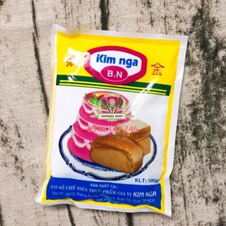 Bột nở kim nga gói 100g & zip 100gr