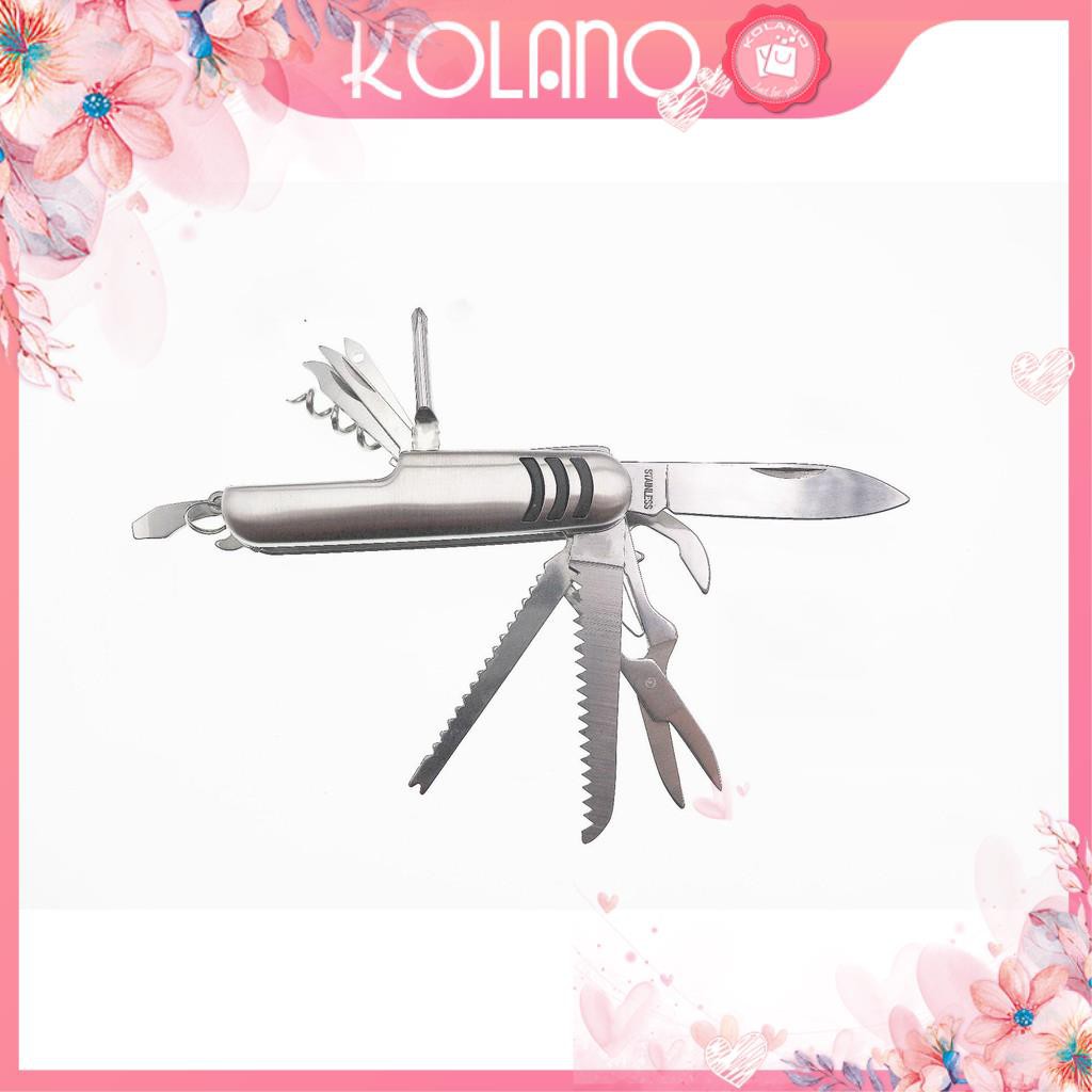 Dao đa năng KOLANO dụng cụ đa năng gia đình 11 món dao, kéo, vít, dũa,... sửa chữa tiện dụng HG-001297