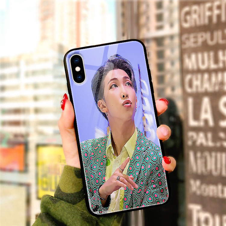 Ốp Cao Cấp Xs Max In Hình BTS RM IDOL CONCEPT PHOTOSHOOT NIXON Cho 6 6S 7 8 Plus X Xs Xr 11 Pro Max 12