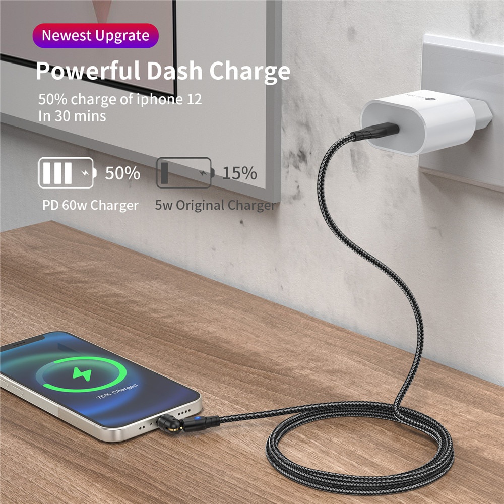 Dây Cáp Sạc Nhanh 60W 4.0 USB C Sang Type C PD Cho Huawei P40